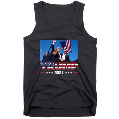 Donald Trump 2024 Survived Shot At Election Rally Gift Tank Top