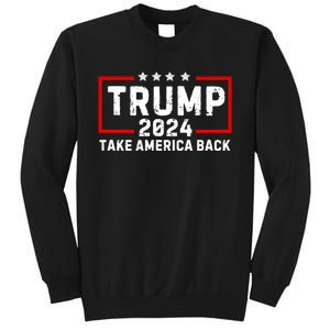 Donald Trump 2024 Take America Back Election The Return Sweatshirt