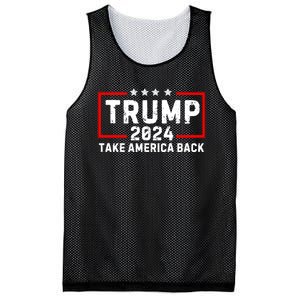 Donald Trump 2024 Take America Back Election The Return Mesh Reversible Basketball Jersey Tank