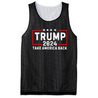 Donald Trump 2024 Take America Back Election The Return Mesh Reversible Basketball Jersey Tank