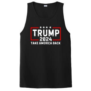 Donald Trump 2024 Take America Back Election The Return PosiCharge Competitor Tank