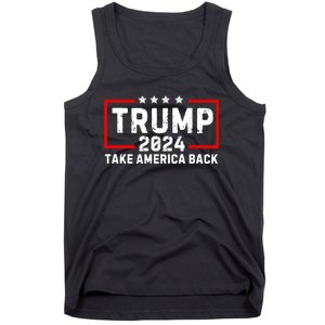 Donald Trump 2024 Take America Back Election The Return Tank Top