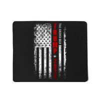 Donald Trump 2024 Take America Back American Flag Patriotic Mousepad