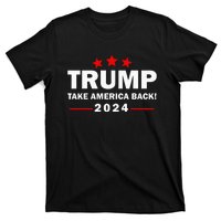 Donald Trump 2024 Take America Back Election 4th Of July T-Shirt