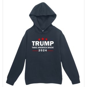 Donald Trump 2024 Take America Back Election 4th Of July Urban Pullover Hoodie