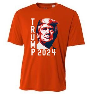 Donald Trump 2024 Take America Back Cooling Performance Crew T-Shirt