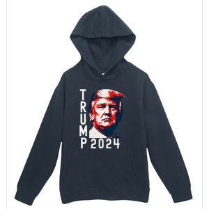 Donald Trump 2024 Take America Back Urban Pullover Hoodie