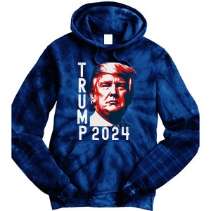 Donald Trump 2024 Take America Back Tie Dye Hoodie