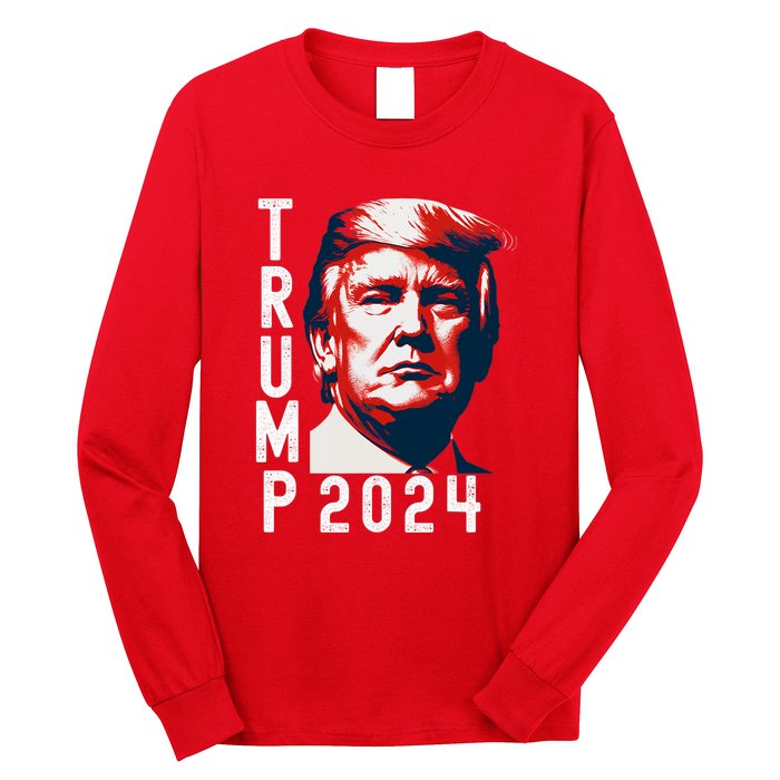 Donald Trump 2024 Take America Back Long Sleeve Shirt