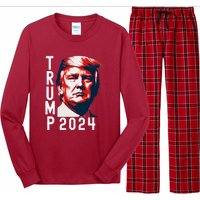 Donald Trump 2024 Take America Back Long Sleeve Pajama Set