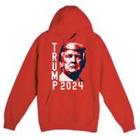 Donald Trump 2024 Take America Back Premium Pullover Hoodie