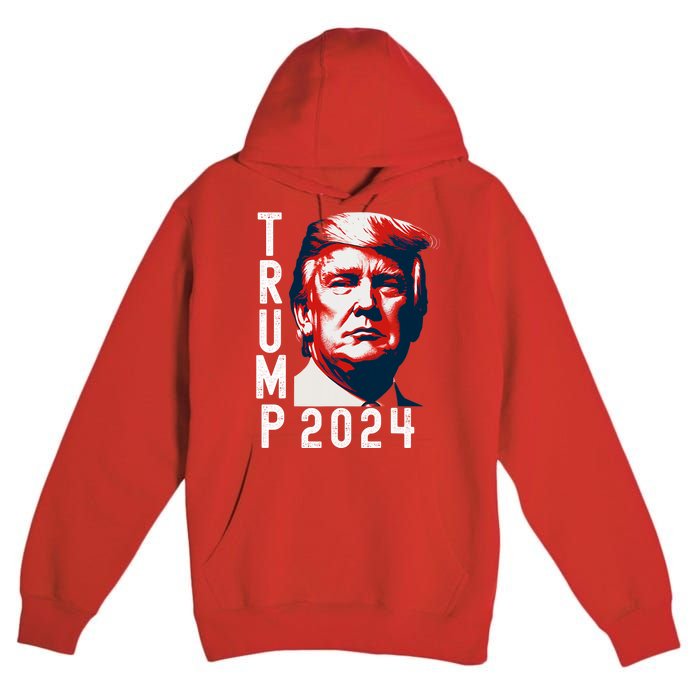 Donald Trump 2024 Take America Back Premium Pullover Hoodie