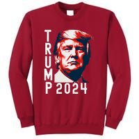 Donald Trump 2024 Take America Back Tall Sweatshirt