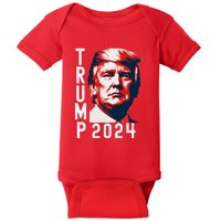 Donald Trump 2024 Take America Back Baby Bodysuit