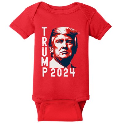 Donald Trump 2024 Take America Back Baby Bodysuit