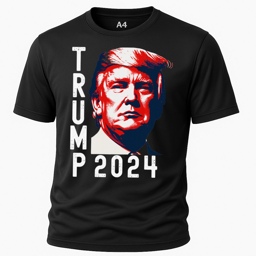 Donald Trump 2024 Take America Back Election 2024 Cooling Performance Crew T-Shirt