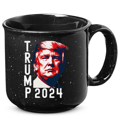 Donald Trump 2024 Take America Back Election 2024 15oz Campfire Ceramic Mug