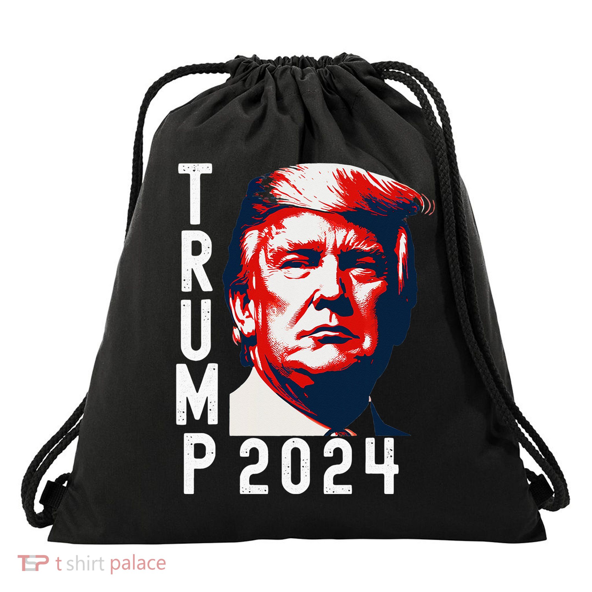 Donald Trump 2024 Take America Back Election 2024 Drawstring Bag