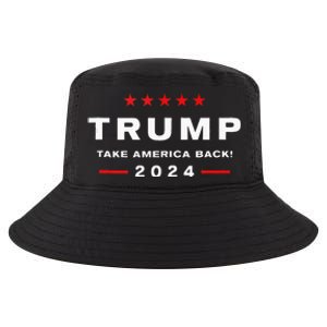 Donald Trump 2024 Take America Back Election The Return Cool Comfort Performance Bucket Hat