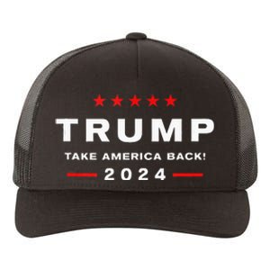 Donald Trump 2024 Take America Back Election The Return Yupoong Adult 5-Panel Trucker Hat