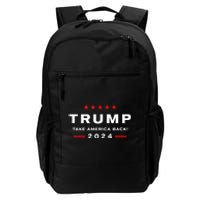 Donald Trump 2024 Take America Back Election The Return Daily Commute Backpack