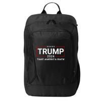 Donald Trump 2024 Take America Back Election The Return City Backpack