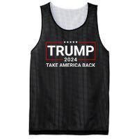 Donald Trump 2024 Take America Back Election The Return Mesh Reversible Basketball Jersey Tank