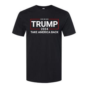 Donald Trump 2024 Take America Back Election The Return Softstyle CVC T-Shirt