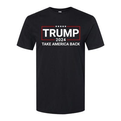 Donald Trump 2024 Take America Back Election The Return Softstyle® CVC T-Shirt