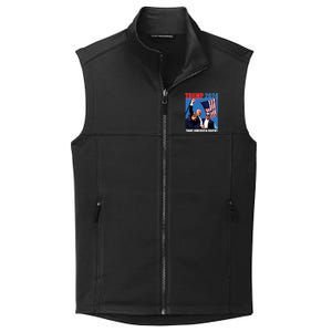 Donald Trump 2024 Take America Back American Flag Patriotic Collective Smooth Fleece Vest