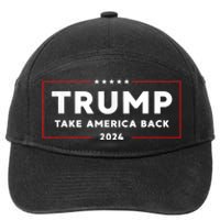 Donald Trump 2024 Take America Back USA United States 7-Panel Snapback Hat