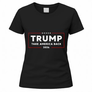 Donald Trump 2024 Take America Back USA United States Women's T-Shirt