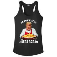 Donald Trump 2024 French Fry Make French Fries Great Again Ladies PosiCharge Competitor Racerback Tank