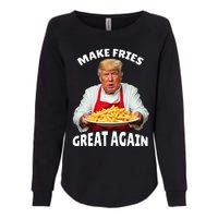 Donald Trump 2024 French Fry Make French Fries Great Again Womens California Wash Sweatshirt