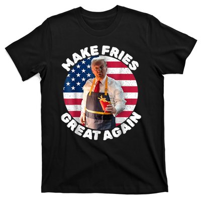 Donald Trump 2024 French Fry Make French Fries Great Again T-Shirt