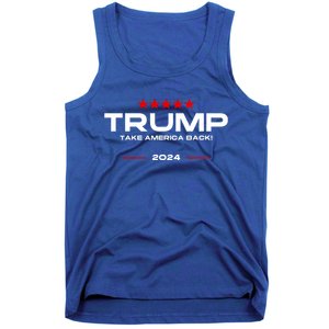 Donald Trump 2024 Take America Back Election Tank Top