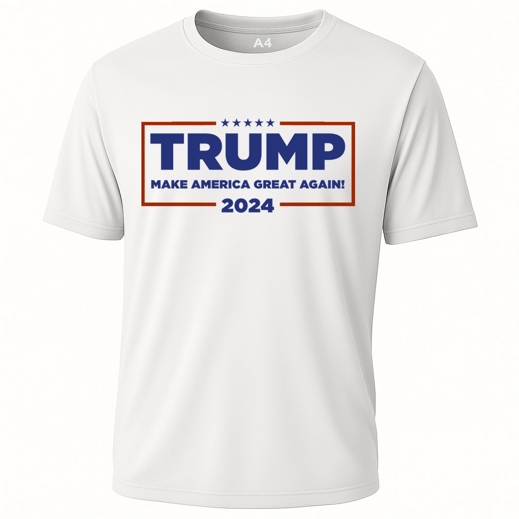 Donald Trump 2024 Make America Great Again MAGA Cooling Performance Crew T-Shirt