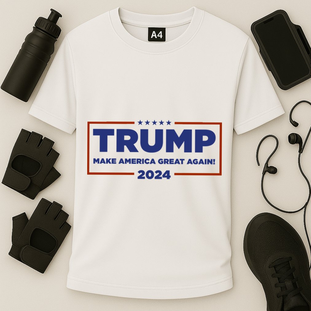 Donald Trump 2024 Make America Great Again MAGA Cooling Performance Crew T-Shirt