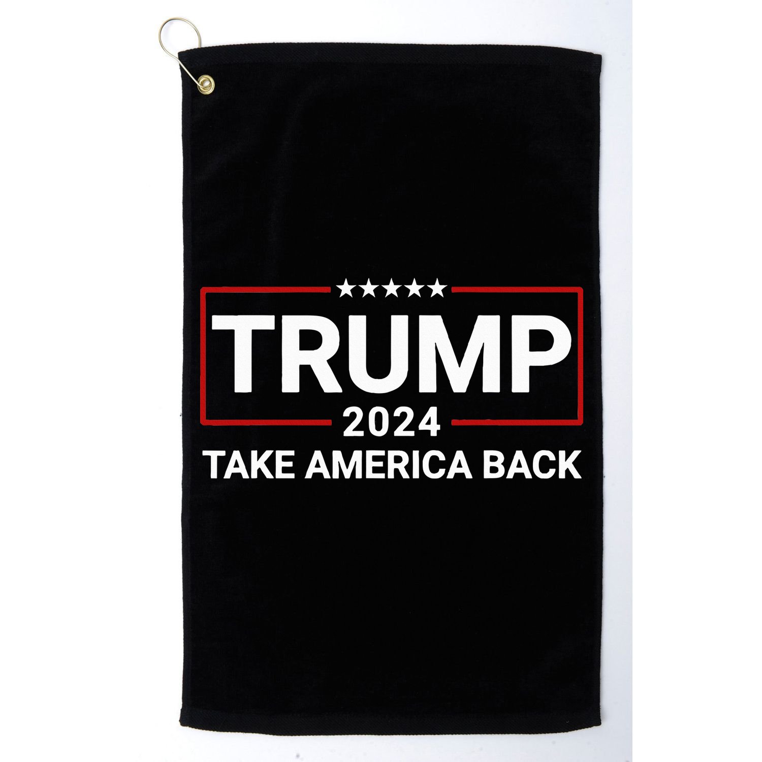 Donald Trump 2024 Take America Back Election The Return Golf Towel