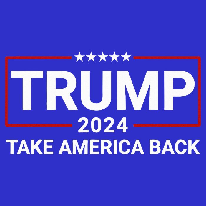 Donald Trump 2024 Take America Back Election The Return Button