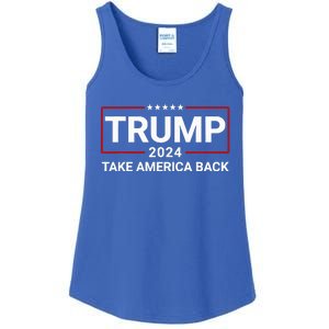 Donald Trump 2024 Take America Back Election The Return Ladies Essential Tank