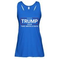 Donald Trump 2024 Take America Back Election The Return Ladies Essential Flowy Tank