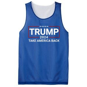 Donald Trump 2024 Take America Back Election The Return Mesh Reversible Basketball Jersey Tank