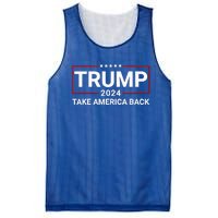 Donald Trump 2024 Take America Back Election The Return Mesh Reversible Basketball Jersey Tank