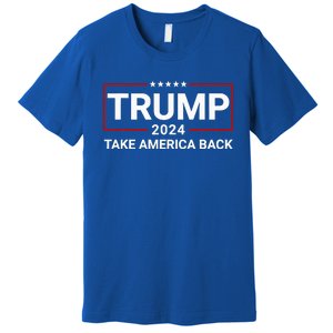 Donald Trump 2024 Take America Back Election The Return Premium T-Shirt