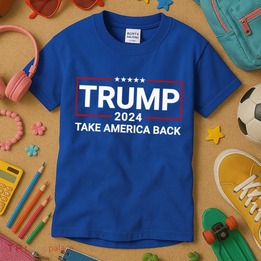 Donald Trump 2024 Take America Back Election The Return Kids T-Shirt