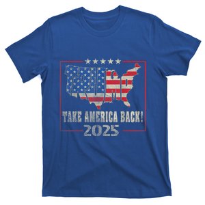 Donald Trump 2025 Take America Back American Flag Patriotic T-Shirt