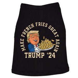 Donald Trump 2024 French Fry Make French Fries Great Again Doggie Tank