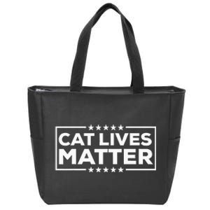 Donald Trump 2024 Cats Cat Lives Matter Trump Zip Tote Bag