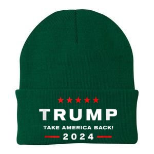 Donald Trump 2024 Take America Back Usa United States Knit Cap Winter Beanie